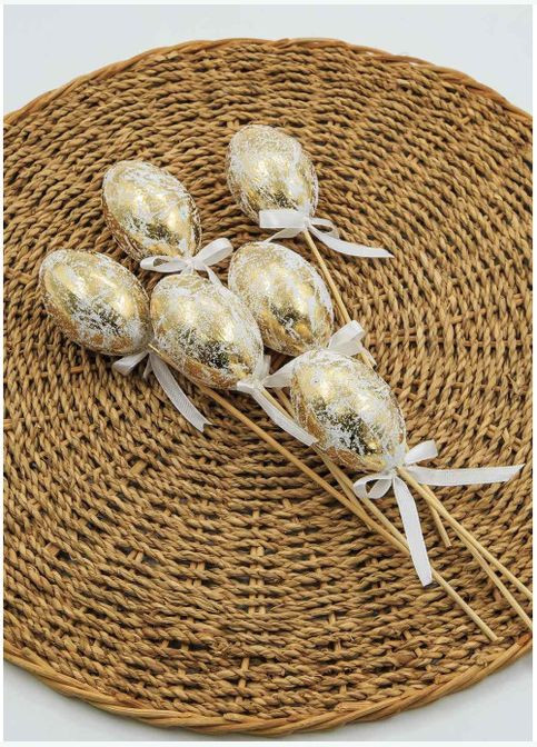 Набор пасхальных яиц на палочке. No Brand (342065349)