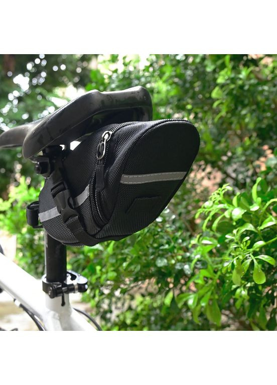 Велосумка під сидіння, бардачок для велосипеда в чорному кольорі China (366874709)