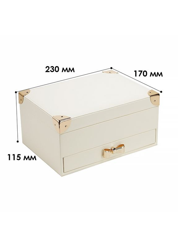 Шкатулка SP-01261 для украшений и ювелирных изделий двухуровневая 230*170*115 мм Casegrace (362456109)