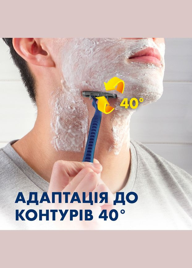 Одноразовые станки для бритья (Бритвы) мужские Blue 2 Max 8 шт Gillette (346493561)