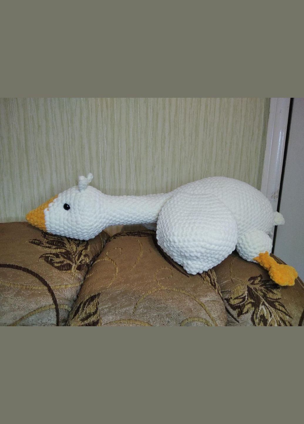 В'язана іграшка Гусь, ручна робота No Brand (304060115)