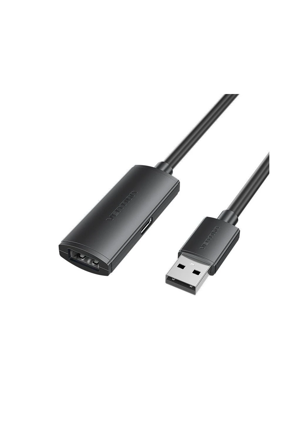 Дата кабель (ek20275) Vention USB 2.0 AM/AF 25.0m Active black (392049222)