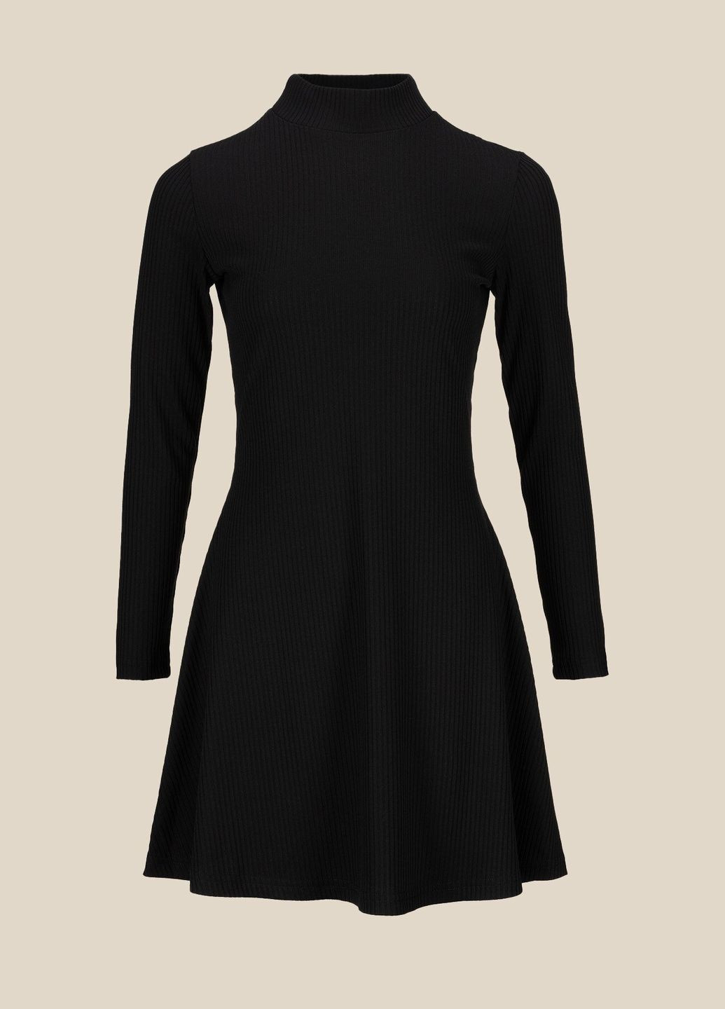 Черное платье однотонное женское wtc02350 черный (ny) shop (2000990247209) LAWA однотонное