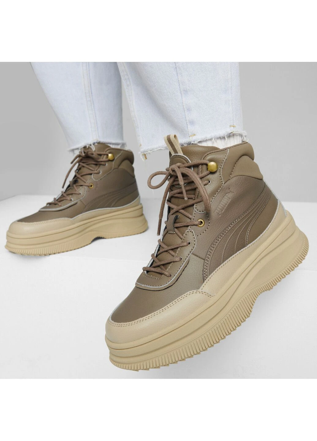 Зимние ботинки mayra women’s sneakers Puma из натуральной замши