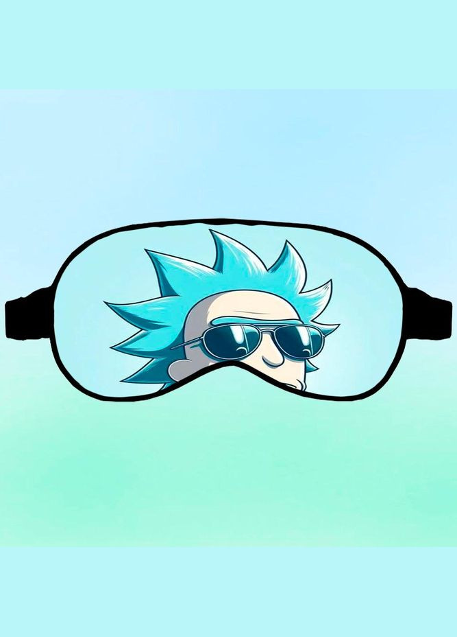 Маска для сну #06 Чорна з принтом No Brand (315041175)