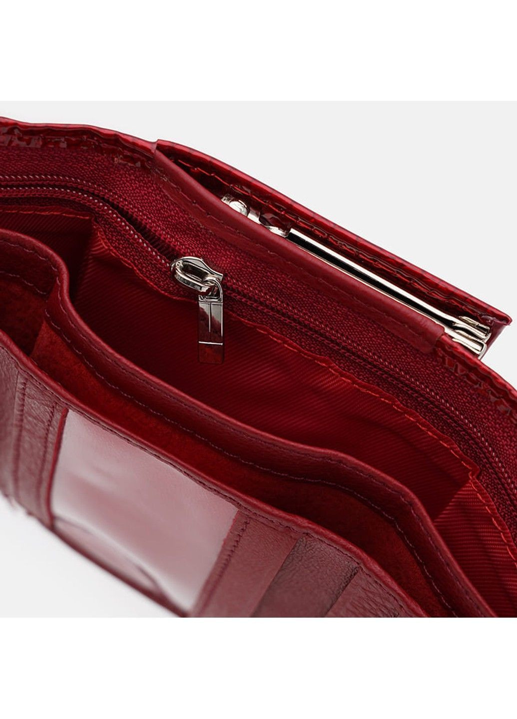 Жіночий шкіряний гаманець K1ae214r-red Ricco Grande (367992232)