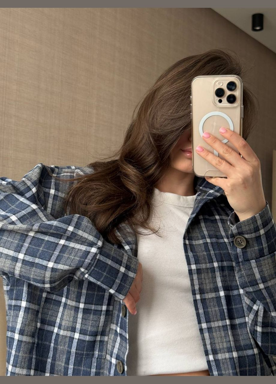 Жіноча картата сорочка No Brand (325417724)