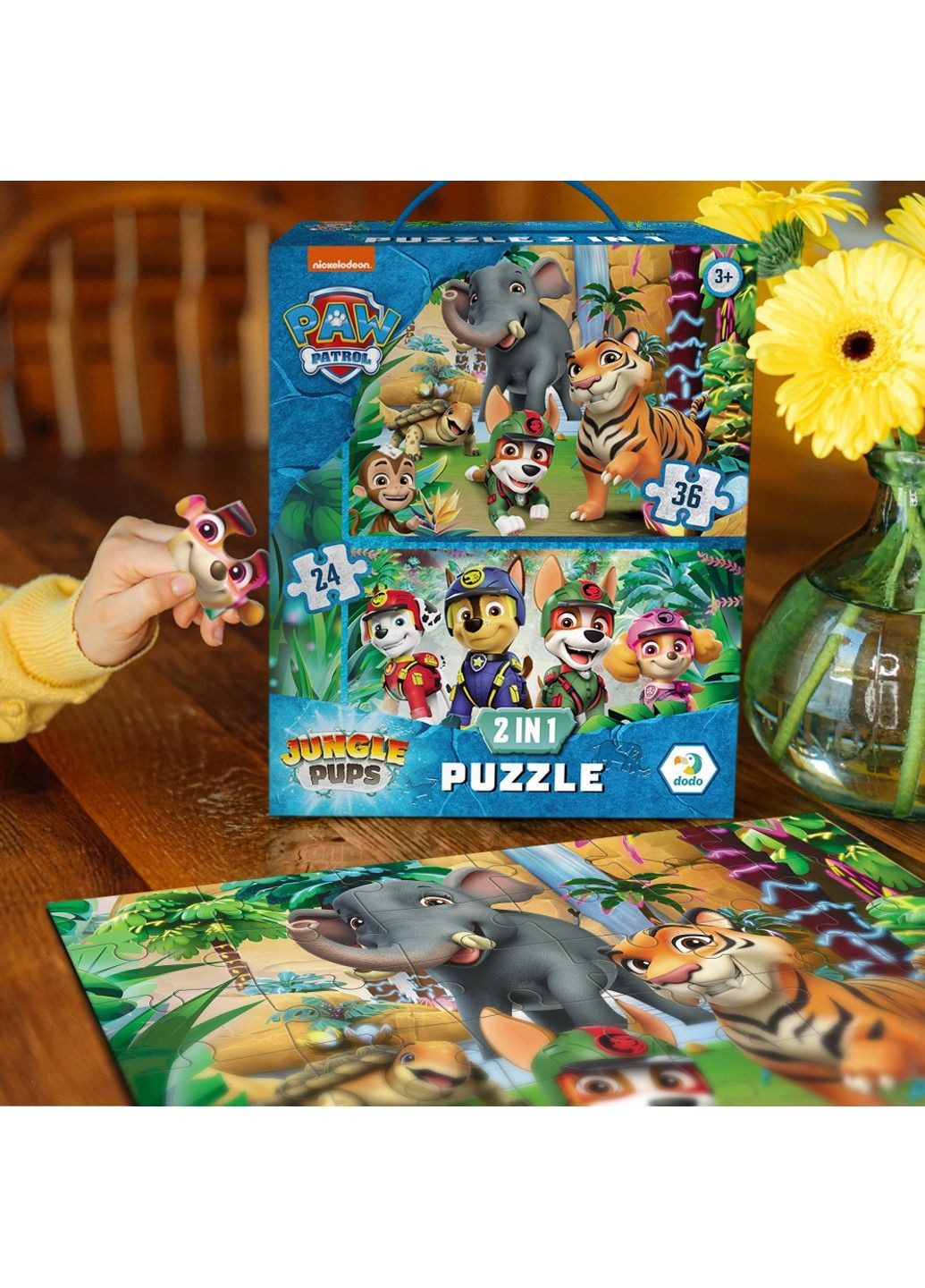Пазл Paw Patrol Приключения в джунглях Щенячий Патруль Dodo (316087605)