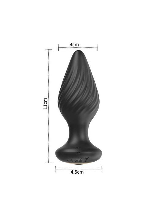 Смарт анальная пробка Nexus Tornado 11*4 см – Анальные игрушки No Brand (368891935)