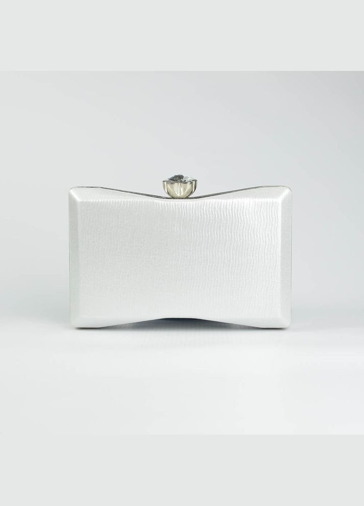 Біла вечірня маленька сумочка клатч бокс на ланцюжку випускна весільна міні сумка-клатч на плече No Brand (293944225)