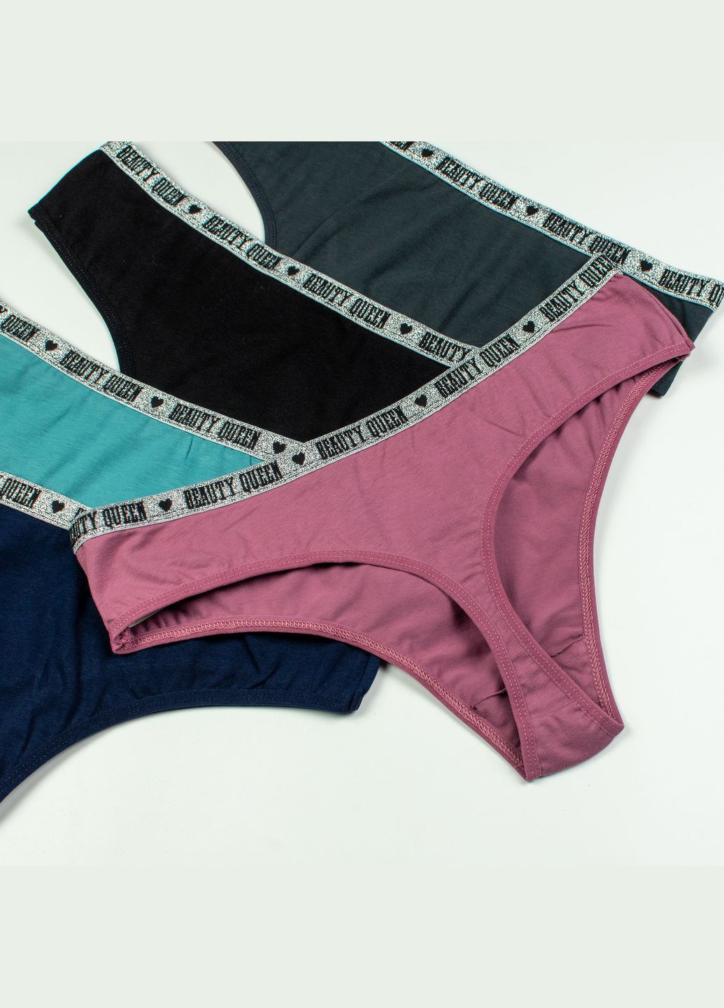 Трусы-стринги батал 5 шт Nicoletta (304740994)