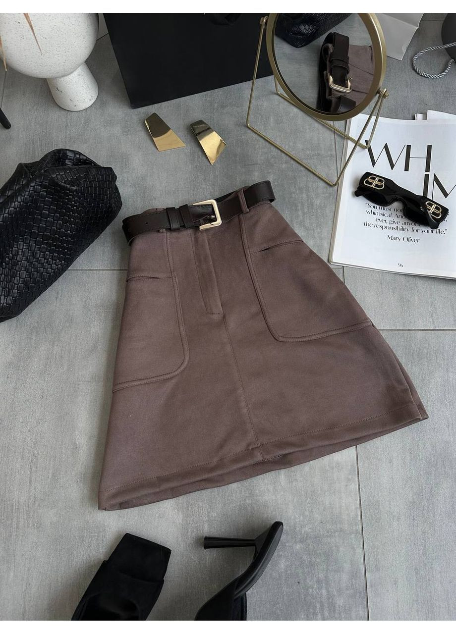 Жіноча спідниця з поясом No Brand (369339857)