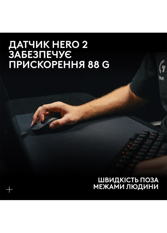 Мышь G Pro X Superlight 2 Lightspeed Black (L910006630) Logitech (308022751)