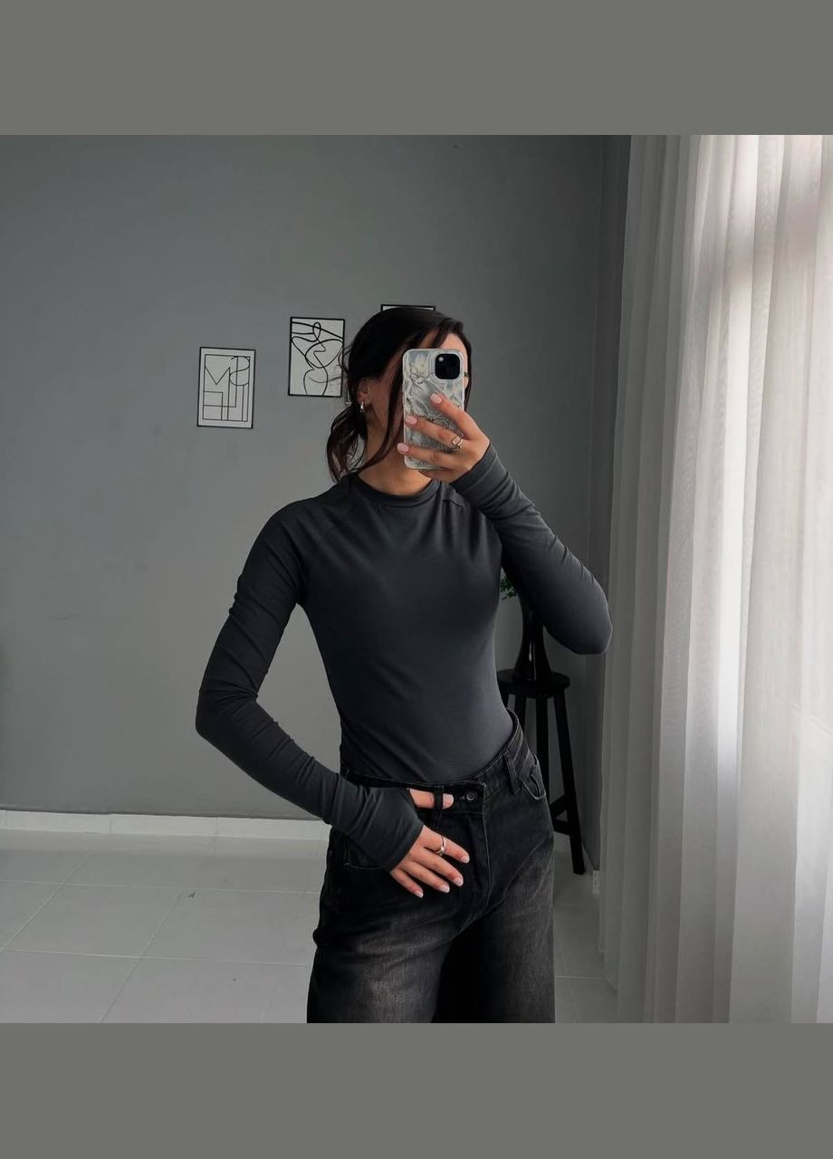 Жіночий боді стрейчевий з рукавами Nositi (322294901)