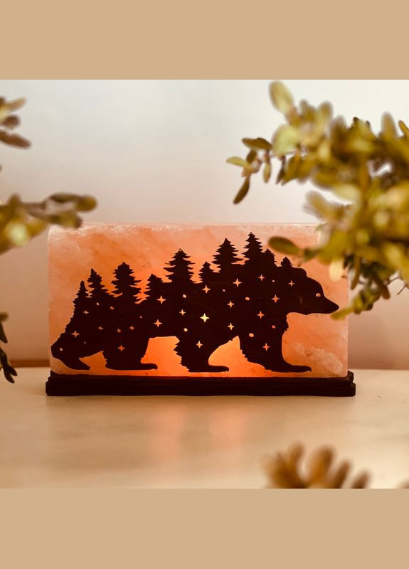 Соляной светильник солевая лампа 100% из розовой гималайской соли 2 кг на комнату 15 – 17 кв.м. (6630091) No Brand (316231034)