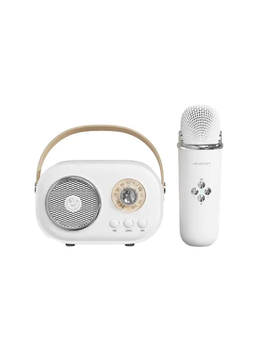Колонка портативна з мікрофоном C-20 BT/TF/USB/FM 5 Вт Білий C20W Pulse (396559138)