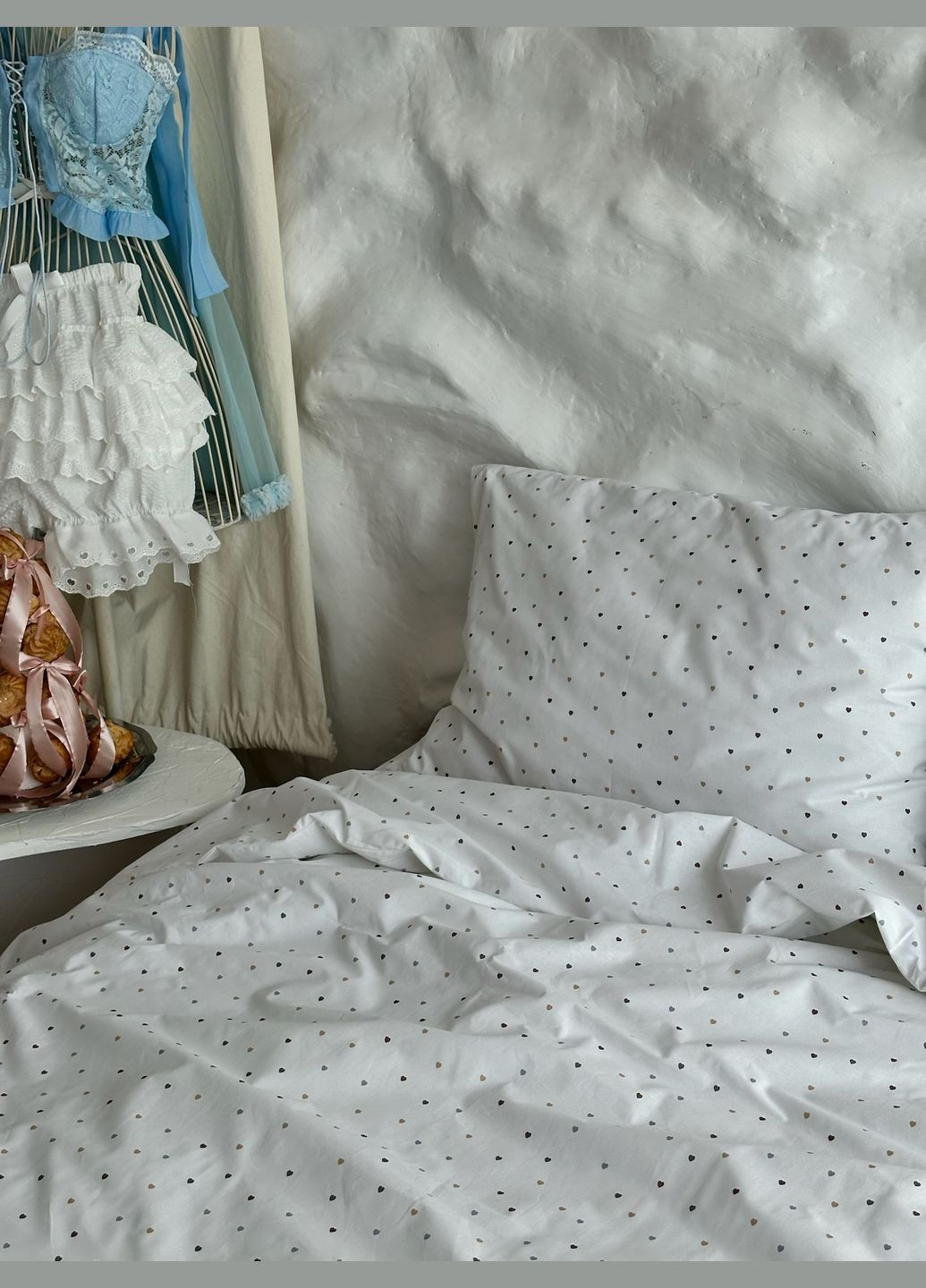 Постільна білизна Сімейний IN.HOME_UA Ранфорс Сердечко (330777665)