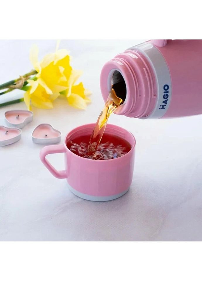 Термос питної MG-1051P 500 мл рожевий Magio (335716872)