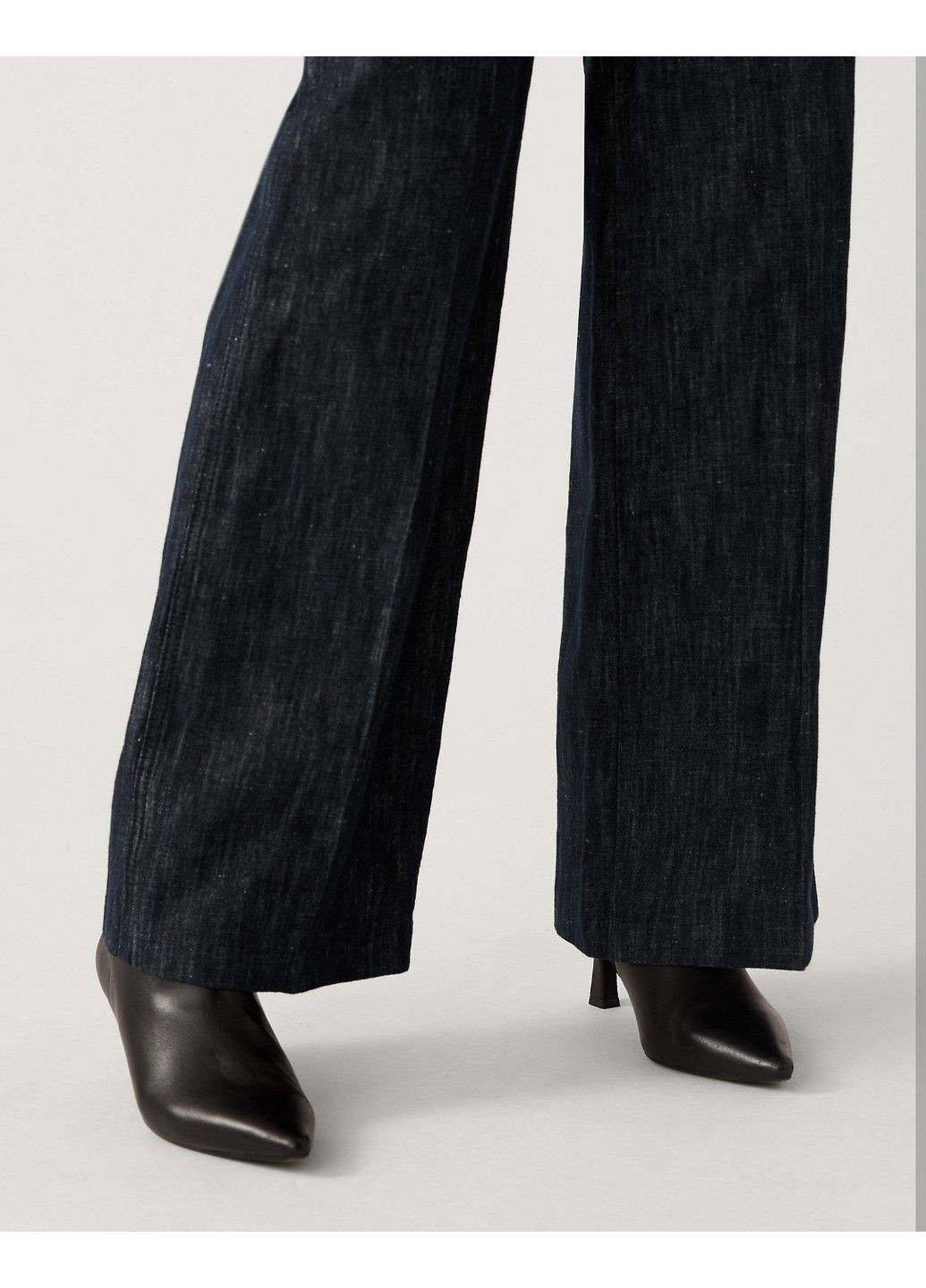 Жіночі класичні штани (55667) L Темно-сині M&S (287196162)