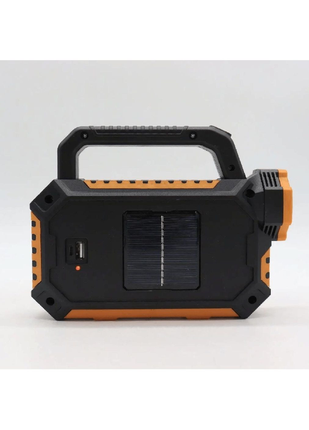 Фонарь лампа светильник прожектор ручной светодиодный с солнечной панелью повербанком 2800мАч (478375-Prob) 7 светодиодов Unbranded (304681293)