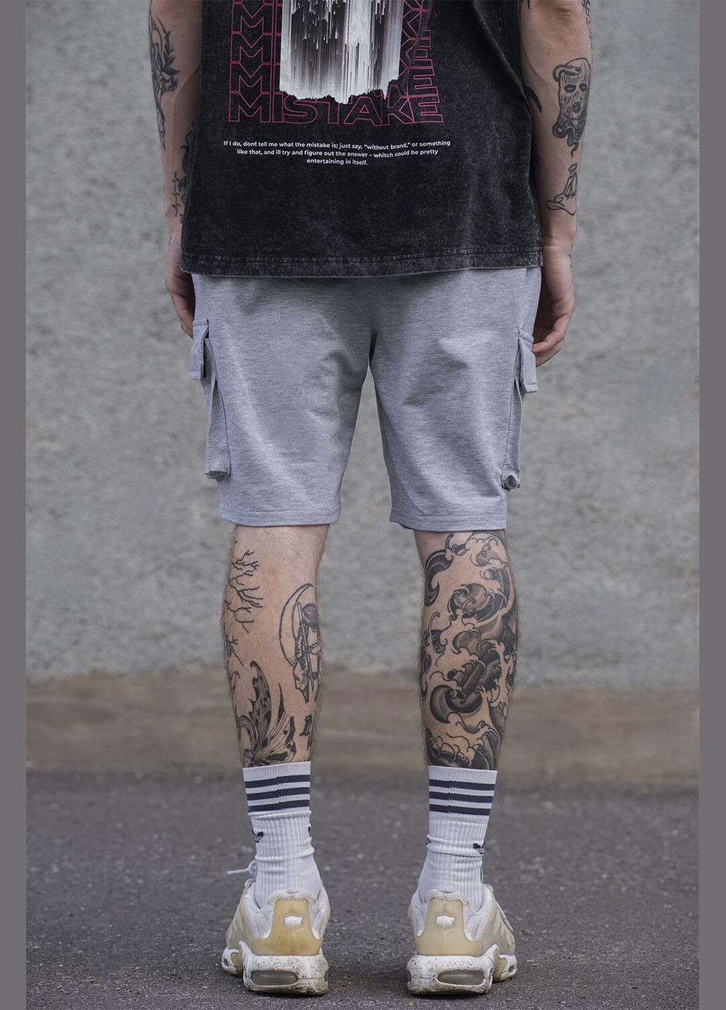 Чоловічі Трикотажні Шорти Gate Reflective Melange Without (337115867)