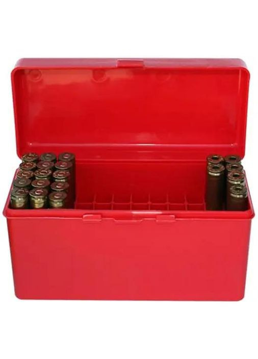 Коробка RM-60 на 60 патронів кал..22-250 Rem;.243 Win; 7,62x39 і.308 Win. Колір - червоний. MTM (316442697)