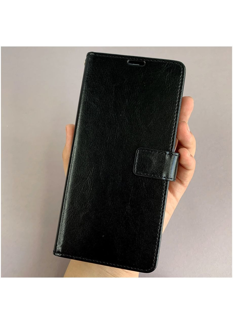 Чохол-книжка полістирол для Redmi Note 11/11T 5G/Poco M4 Pro 5G/11S 5G чорний магнітний Case (370167622)