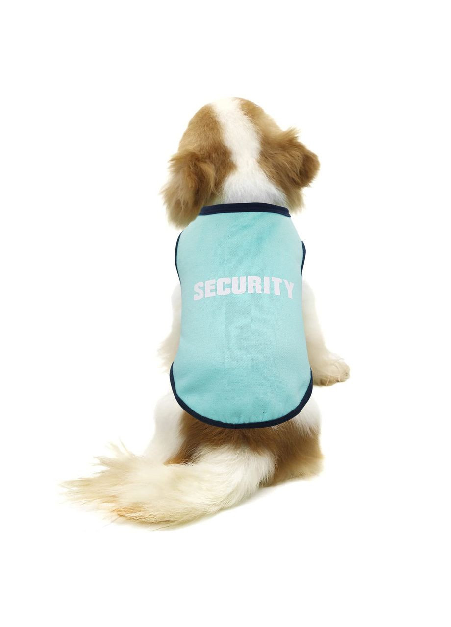 Майка для собак на флисе Pet Style "Security" Голубая L No Brand - (323231923)