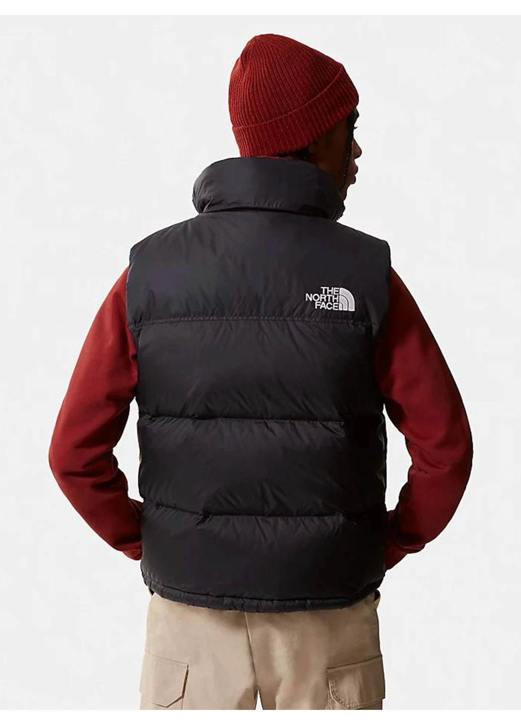 Черная демисезонная утепленный жилет 1568667 чёрный n5515 The North Face