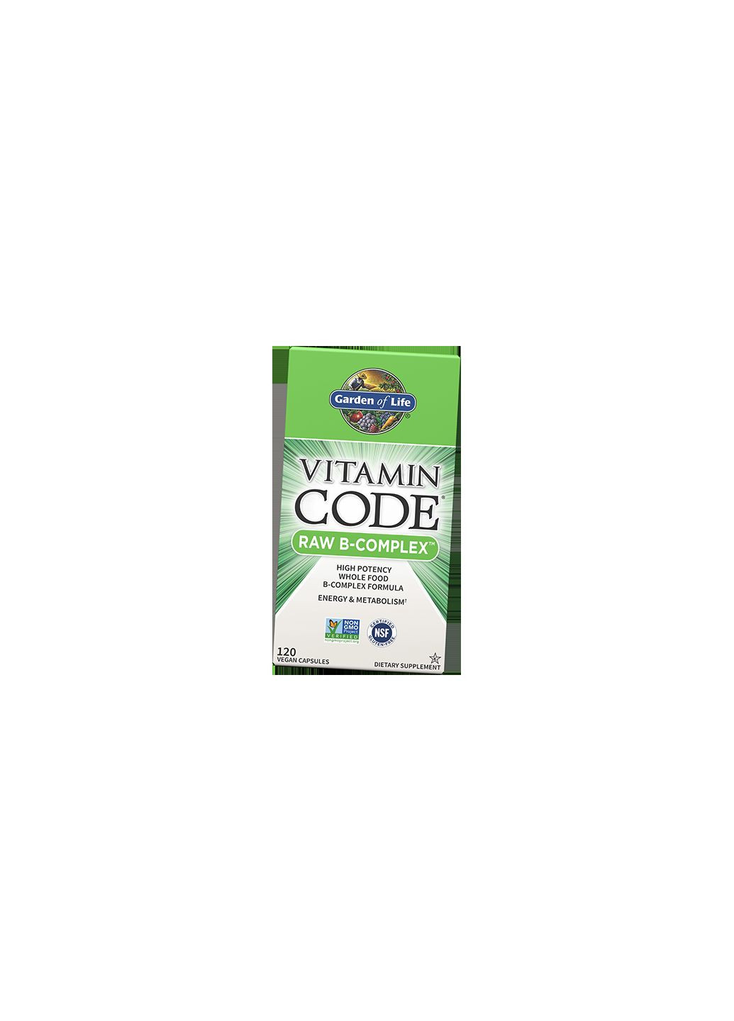 Сирий В-комплекс, Vitamin Code Raw B-Complex, 60вегкапс (36473006) Garden of Life (293254499)
