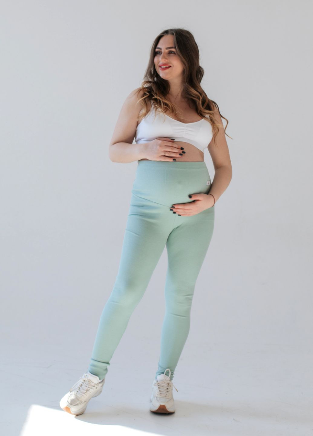 Лосины для беременных в рубчик HN (321984356)