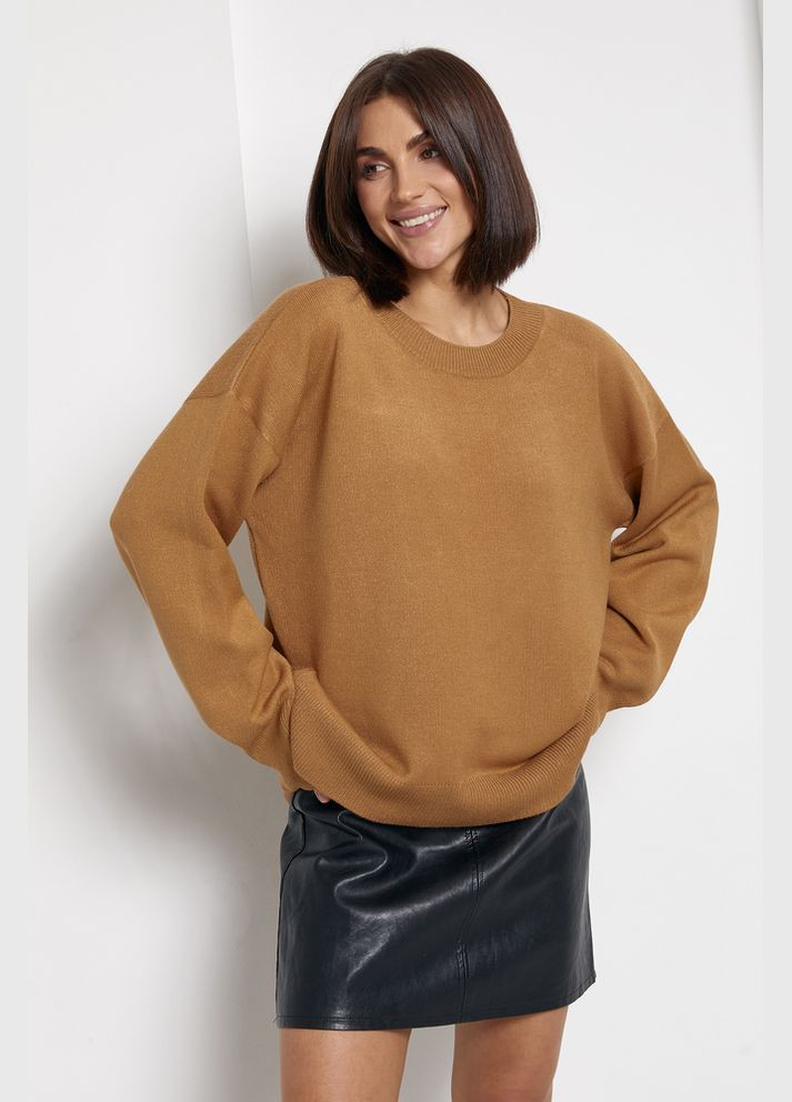 Светло-коричневый джемпер женский Viviami (322786637)