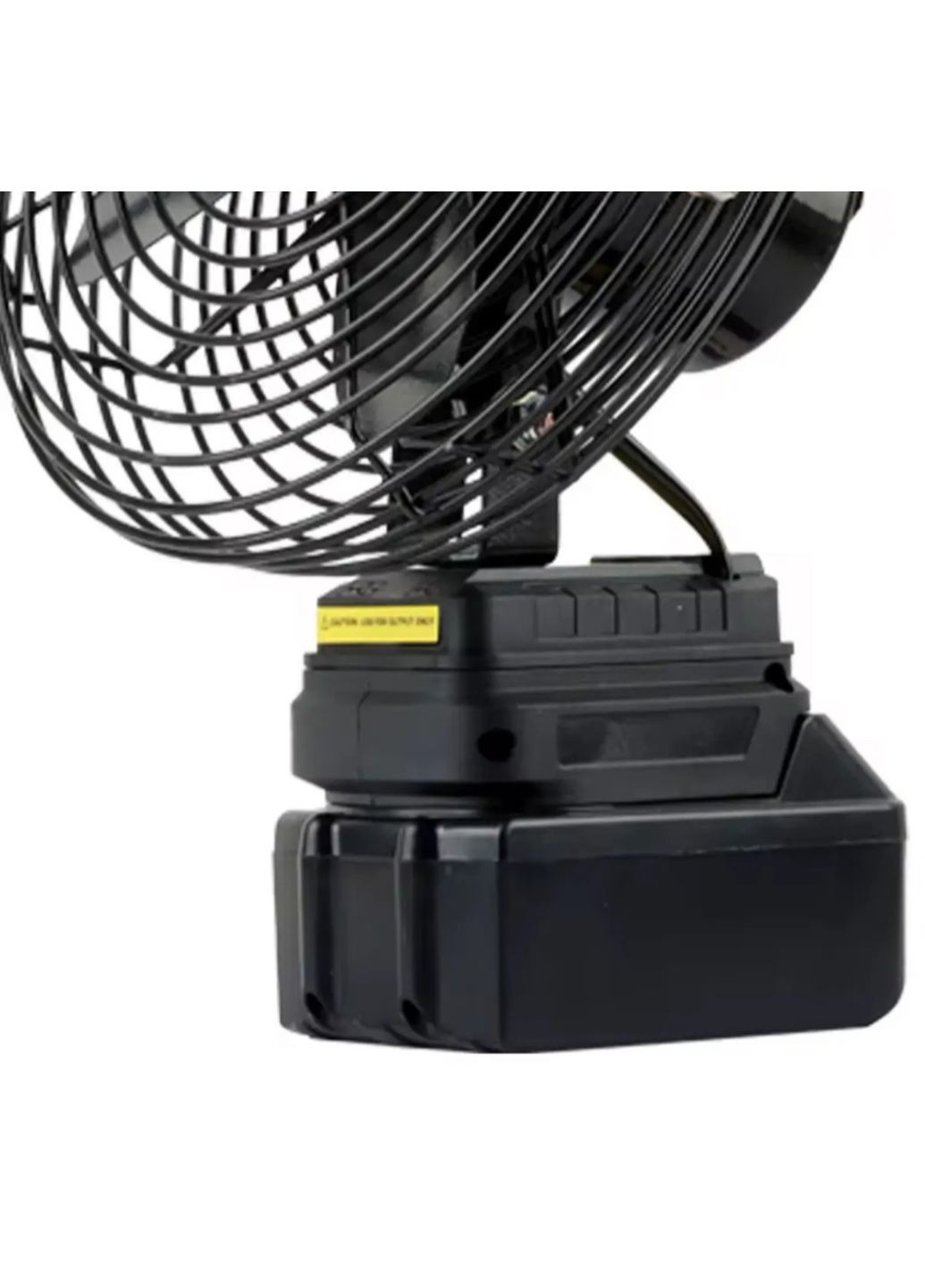 Бездротовий вентилятор 8" з 2 акумуляторами 21V та 2 швидкостями No Brand (339106320)