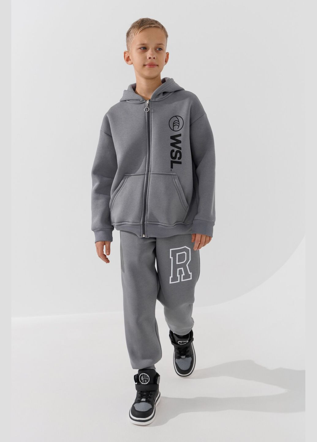 Кофта з принтом для хлопчика 7223 152 см shop (2000990853295) Waxmen (357436252)