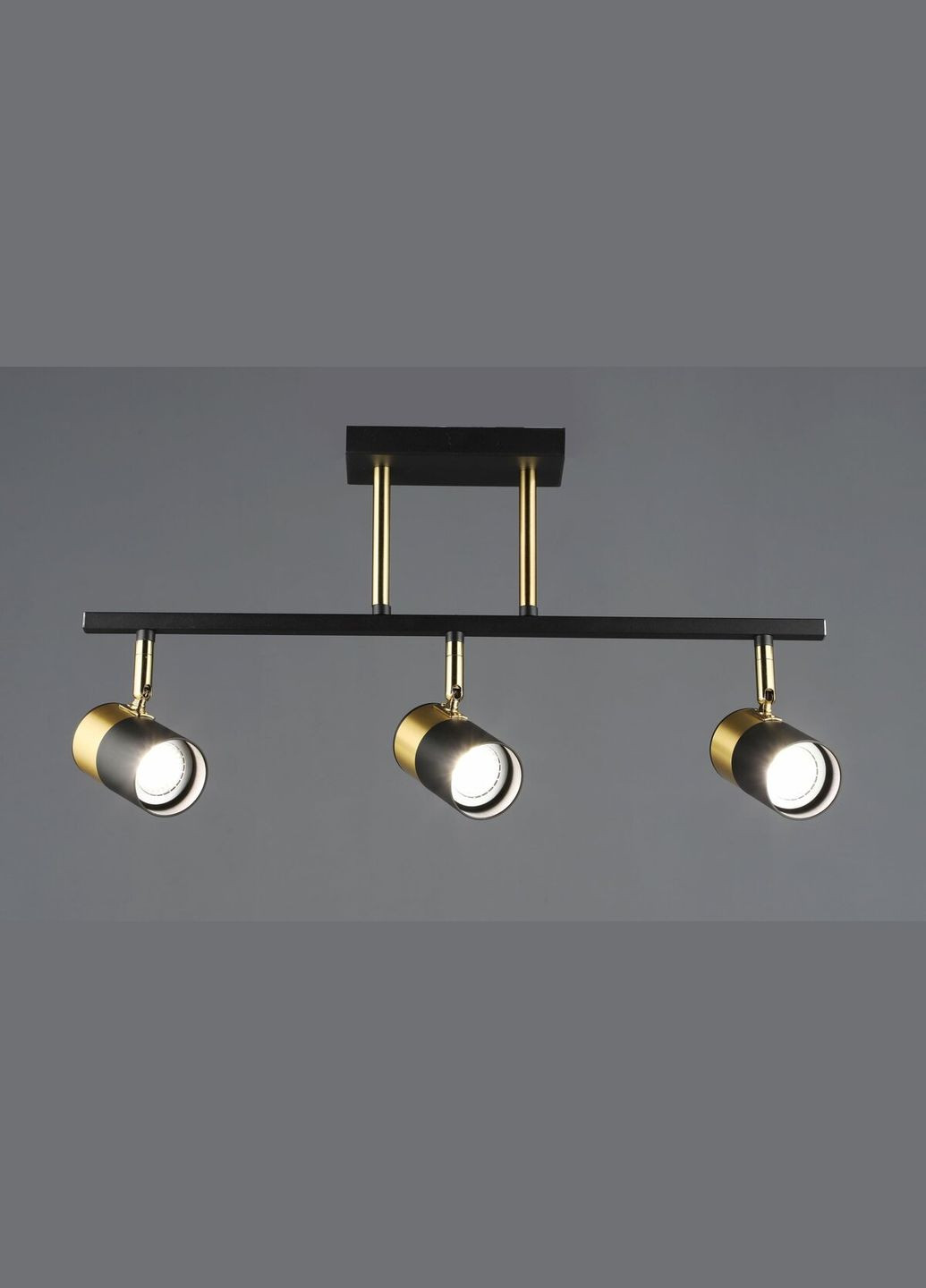 Люстра -спот з поворотним механізмом B N6664/3 BK+COP Valeso (336938582)