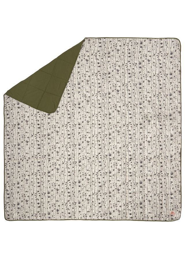 Одеяло Biggie Blanket Светооливковое Kelty (296261781)