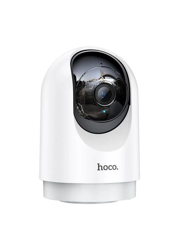 IP-камера видеонаблюдения Indoor PTZ HD Camera White (6942007611657) Hoco D1 (372685477)