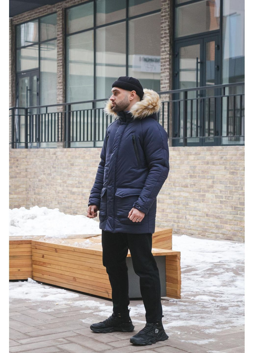 Базова утеплена парка на пуху Vakko (362622857)