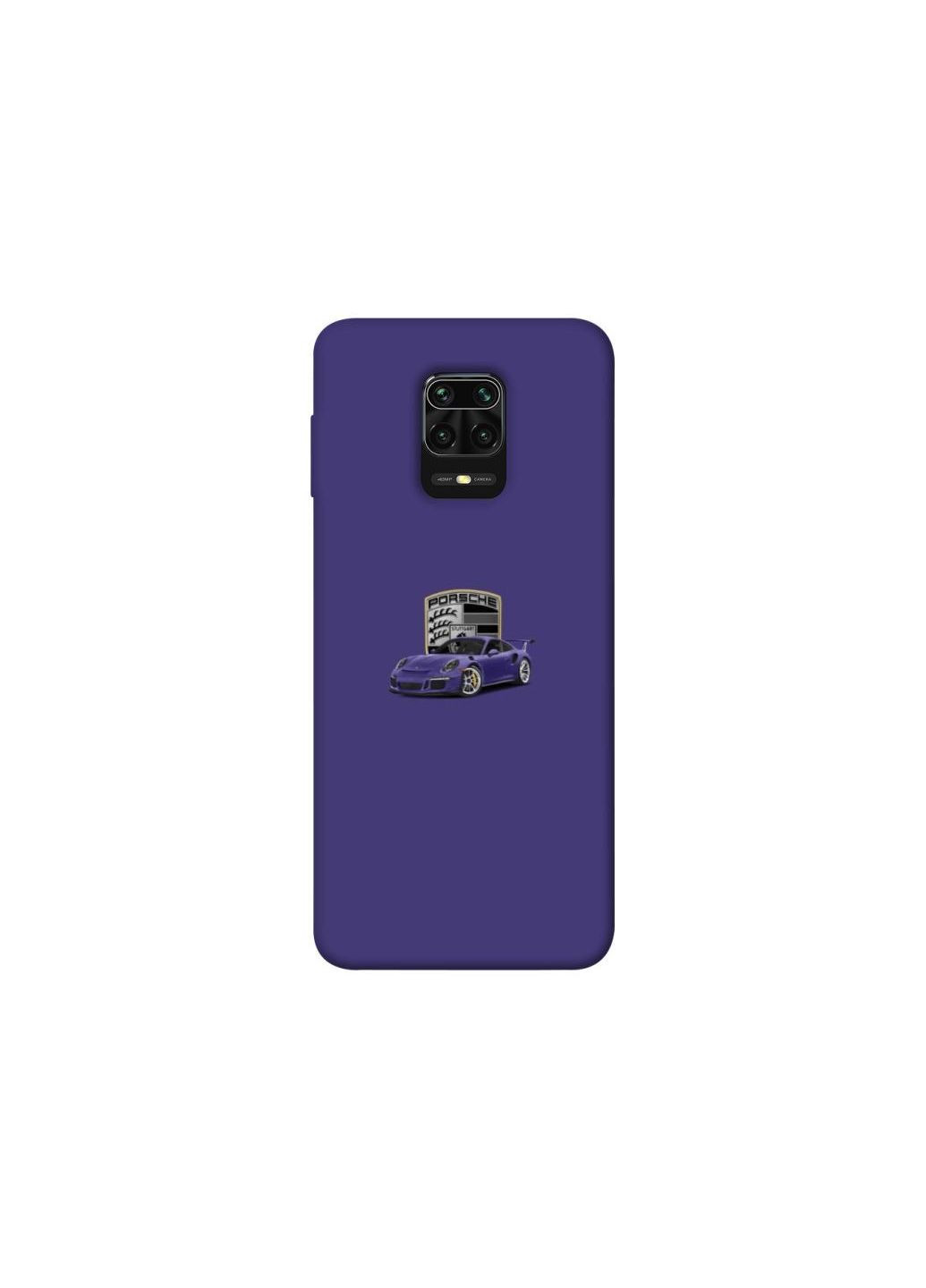 Чехол на Xiaomi Redmi Note 9s / Note 9 Pro / Note 9 Pro Max Porsche purple Frontalka (353843146)