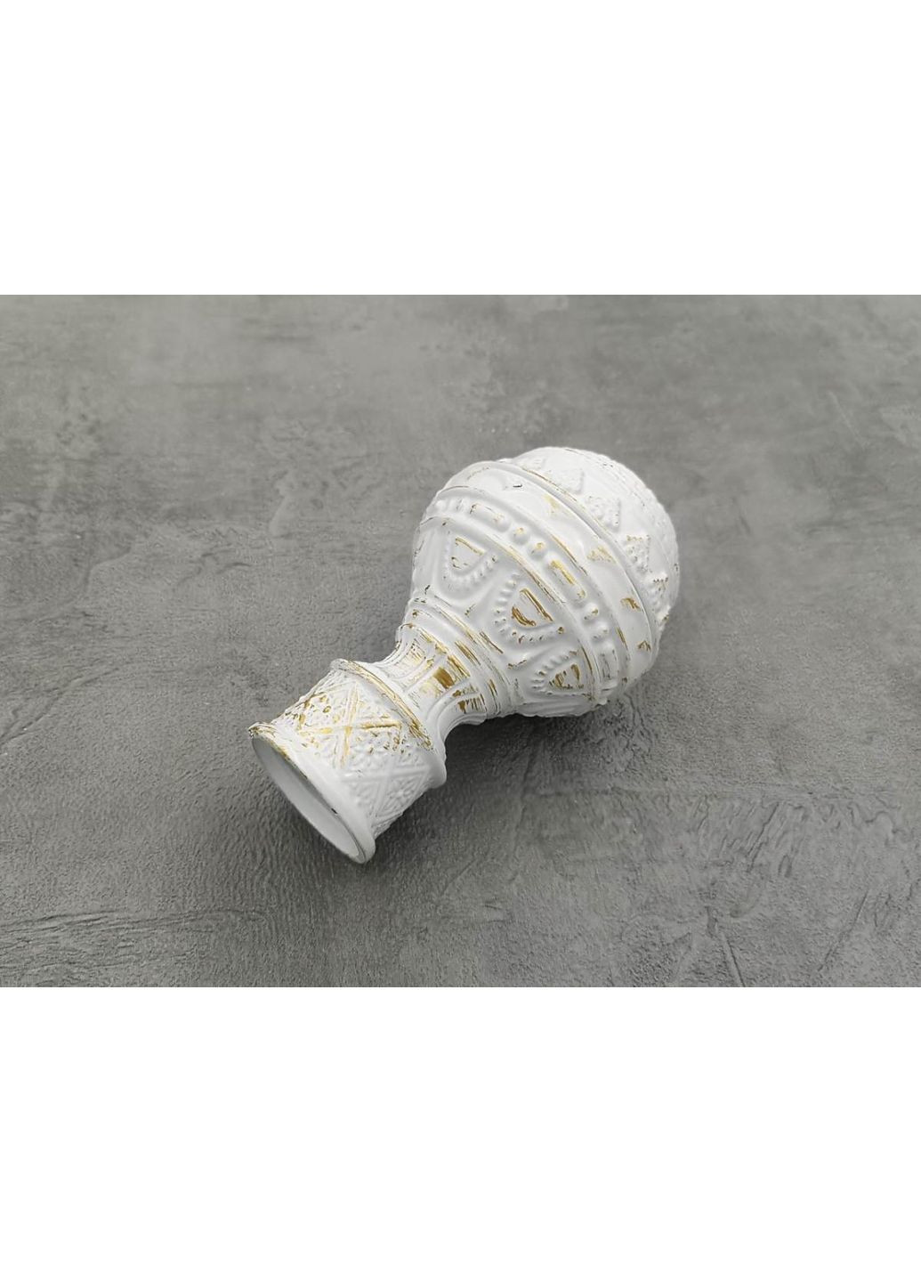 Карниз Арабеска гладка штанга подвійний відкритий 25/19 мм 160 см Біле золото Quadrum (352779745)