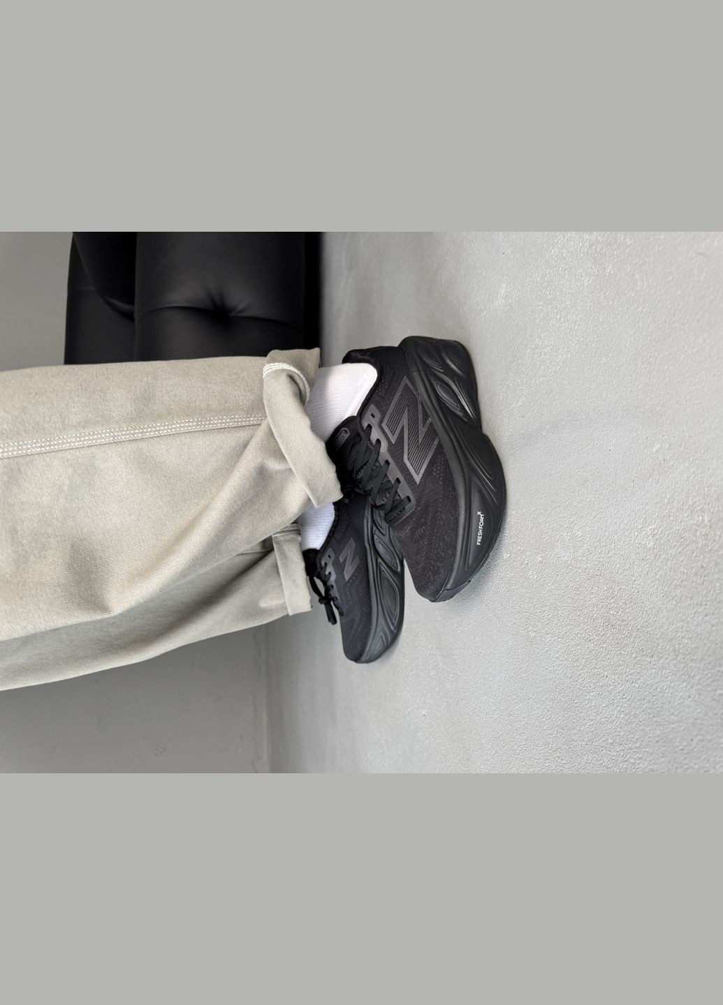 Чорні Осінні кросівки чоловічі new balance fuelcell black | нью беланс фуел селл чорні No Brand