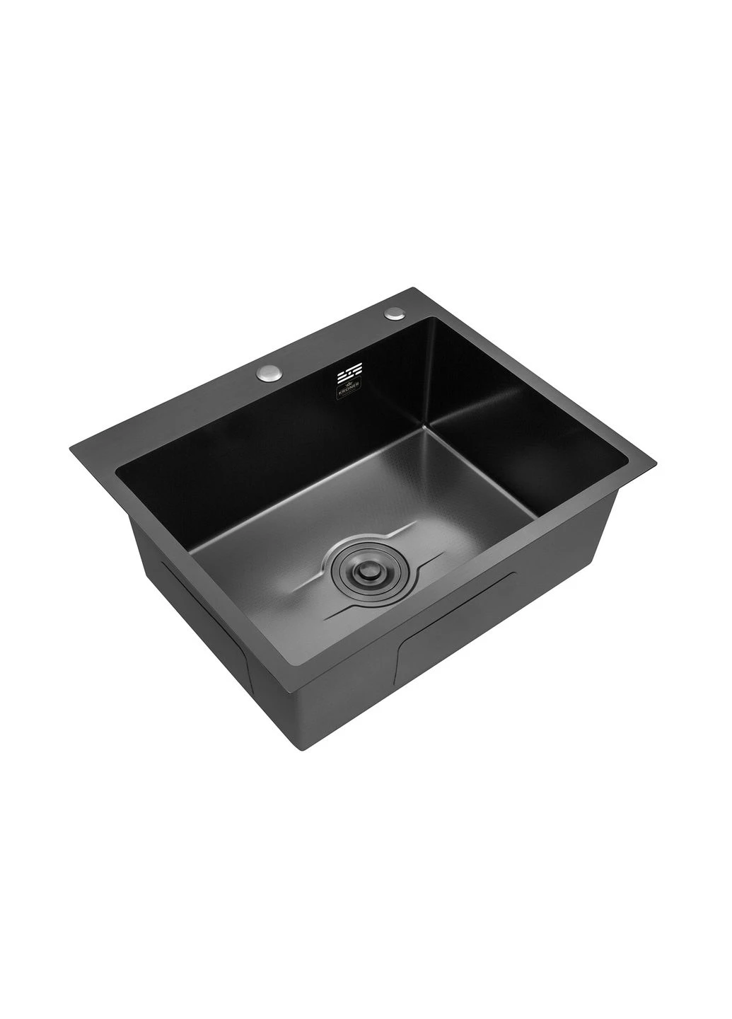 Комплект кухонной мойки KRP Derby – 60х50HM PVD (2,5/0,5 мм) Kroner (349512591)