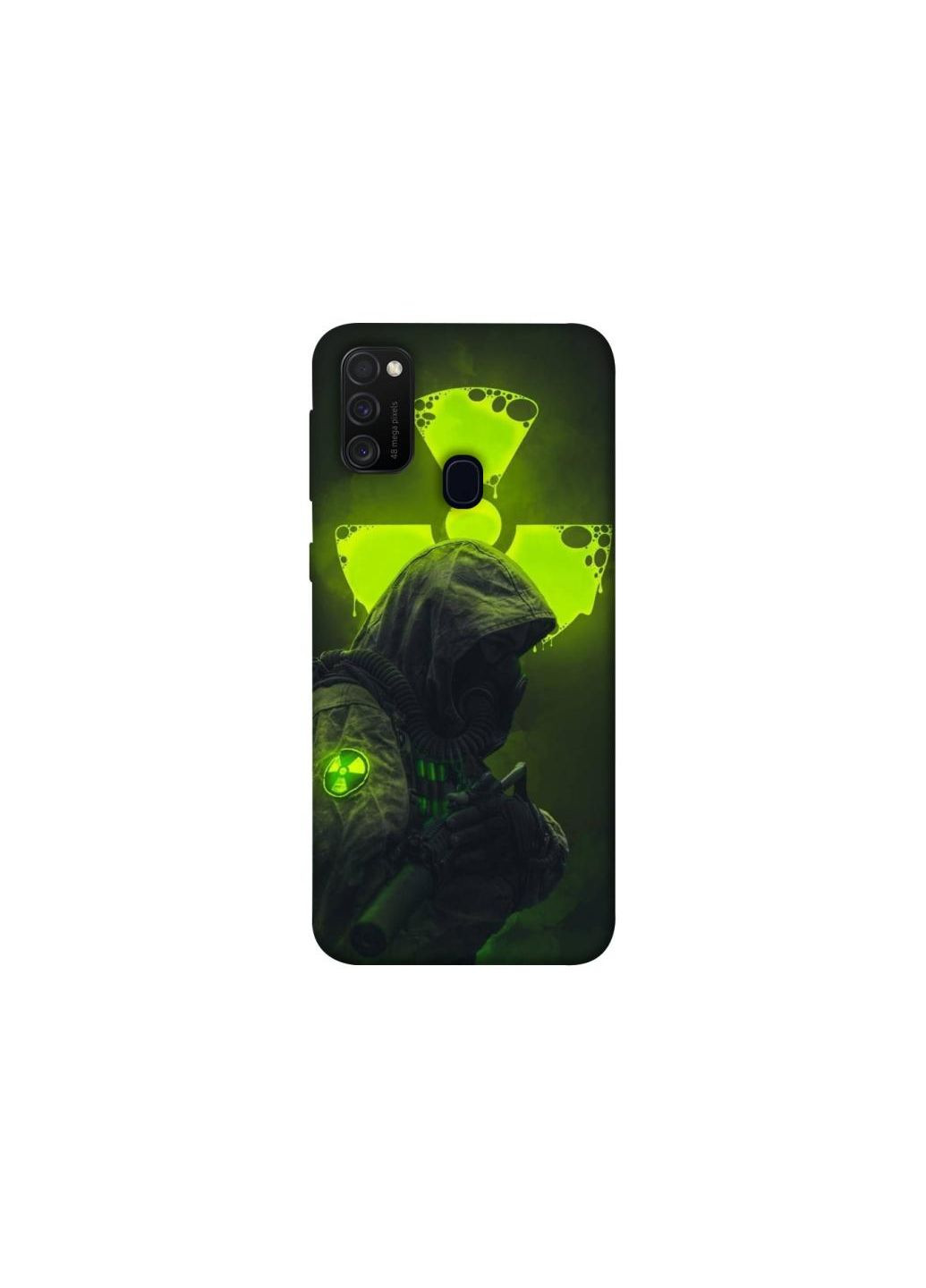 Чохол на Samsung Galaxy M21 Радіація v5 Frontalka (355325531)