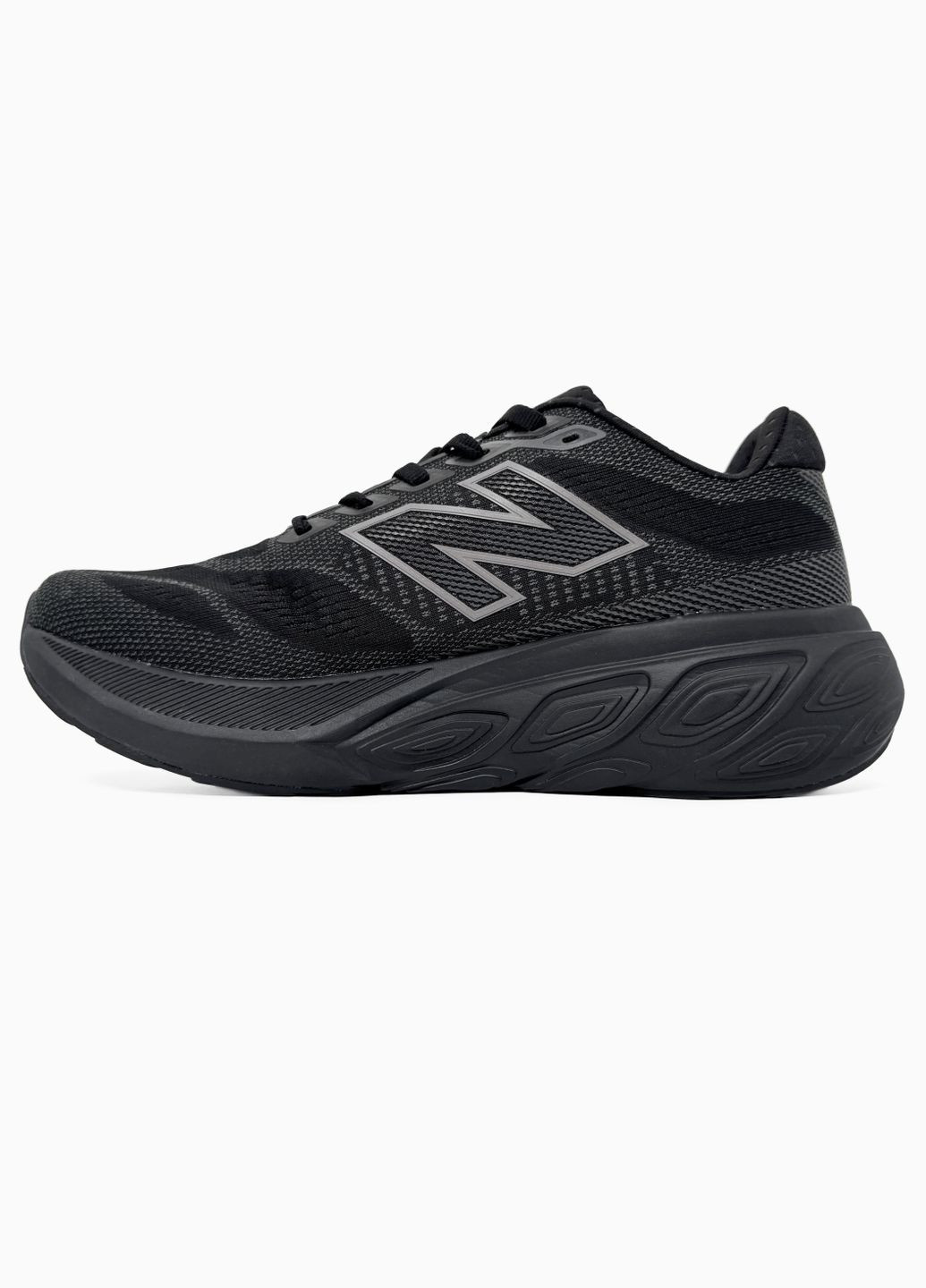 Черные демисезонные кроссовки мужские new balance fresh foam x 880v15 black | нью беланс фреш фоам черные No Brand
