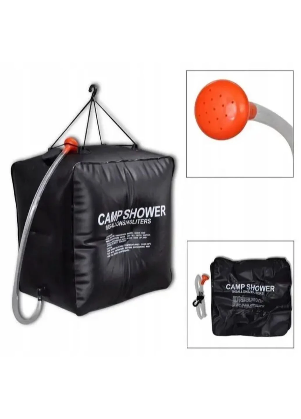 Похідний переносний душ для кемпінгу, туристів, дачників Camp Shower 40л No Brand (392446321)