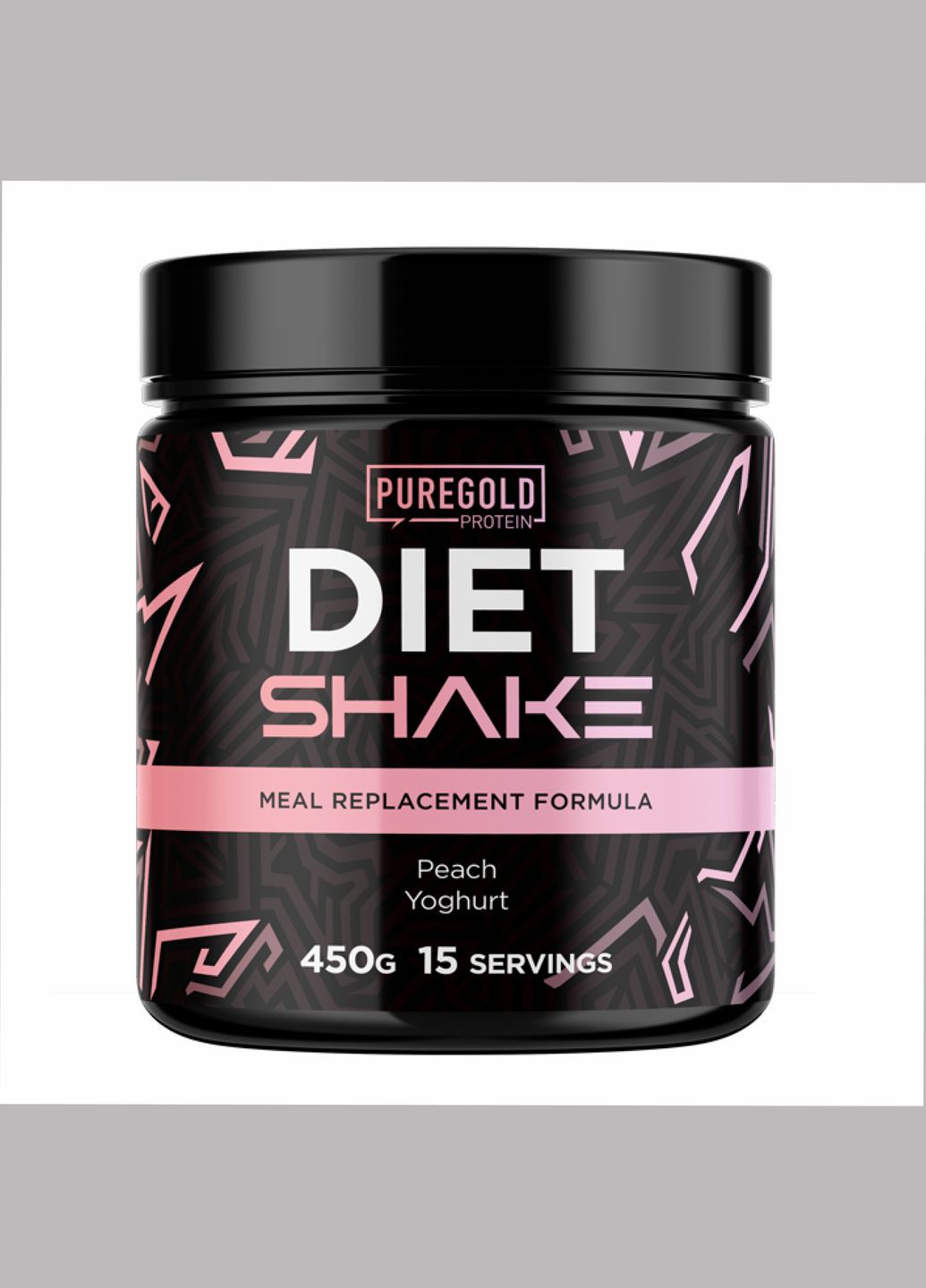 Diet Shake - 450g Peach Yogurt Pure Gold Protein (385941086)