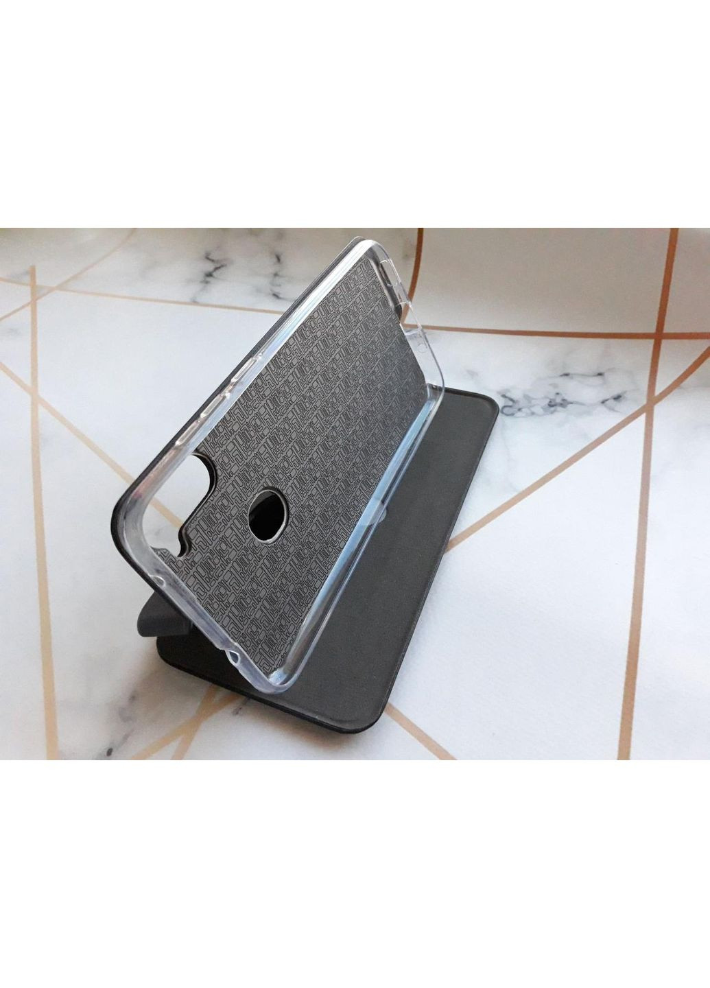 Чохол-книжка з малюнком для Samsung Galaxy A11 Чорний:: Тризуб Україна (принт 256) Creative (360709984)