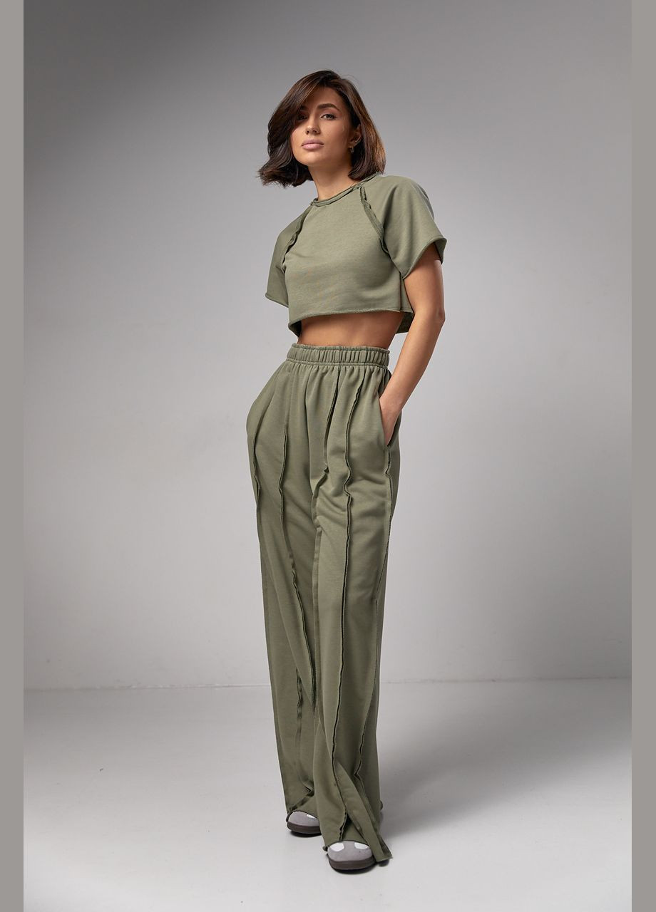 Жіночий трикотажний костюм у стилі grunge Lurex (280951393)