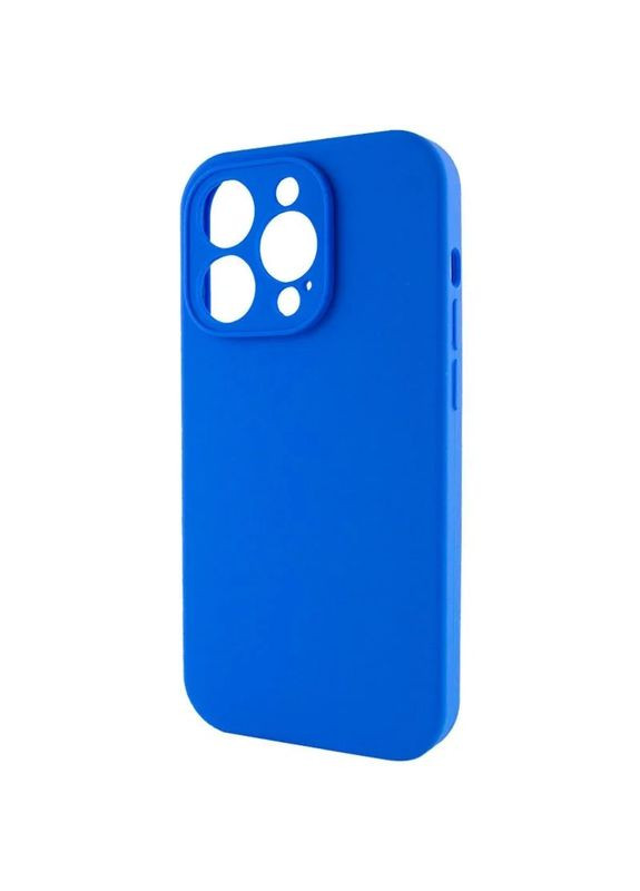 Чехол Silicone Case Full Camera Protective (AA) NO LOGO для Apple (6.7") Синий | Capri Blue Epik iPhone 15 Pro Max (297847750)