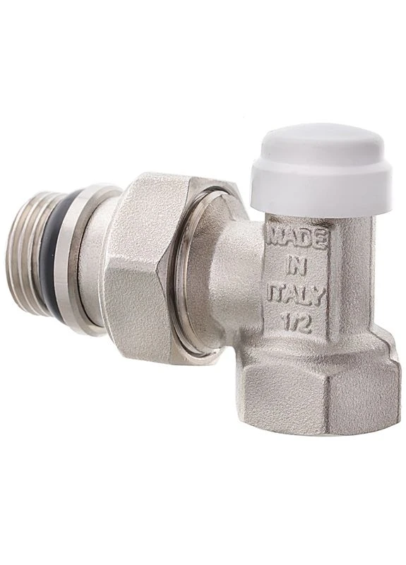 Кран радіаторний - 1/2" кутовий (антипротікання) (RO1016) Roho R5251-050 (388592810)